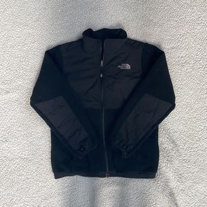 The North Face Denali Black Fleece Jacket (Girls)